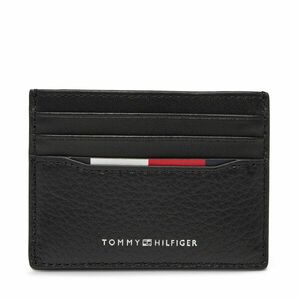 Bankkártya tartó Tommy Hilfiger Central Cc Holder AM0AM13512 Fekete kép