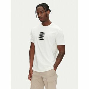 Armani Exchange Póló XM000548 AF10362 U0009 Fehér Regular Fit kép