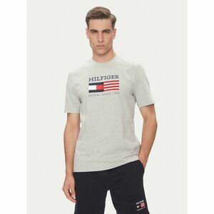 Tommy Hilfiger Póló American Monotype MW0MW39843 Szürke Regular Fit kép