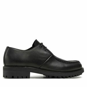 Félcipő Calvin Klein Apron Lace Up Lth HM0HM01535 Fekete kép
