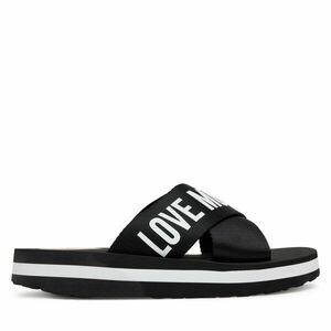Papucs LOVE MOSCHINO JA28324G0MIX3000 Fekete kép