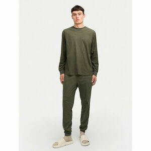 Jack&Jones Pizsama Solid 12268536 Zöld Loose Fit kép