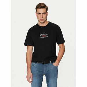Guess Jeans Póló M5RI77 K8FQ4 Fekete Regular Fit kép