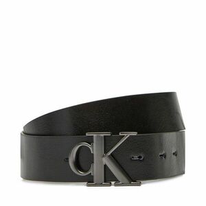 Férfi öv Calvin Klein Jeans Monogram Plaque Buckle 35Mm Adj/Rev LV04G7033G Fekete kép