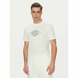 HUGO Póló Dalendi 50534934 Ekru Regular Fit kép