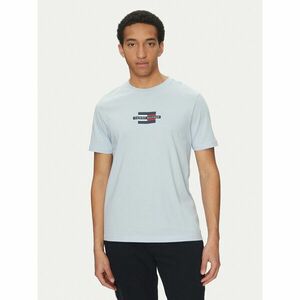 Tommy Hilfiger Póló Flag Box MW0MW38636 Kék Regular Fit kép