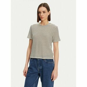 Pieces Póló Manilla 17155073 Ekru Loose Fit kép
