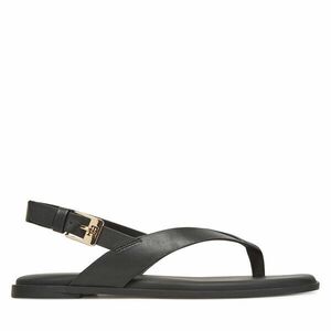 Szandál Tommy Hilfiger Color Block Thong Flat Sandal FW0FW08883 Fekete kép