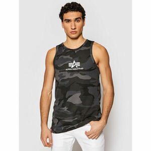 Alpha Industries Trikó Basci Camo 126566C Szürke Regular Fit kép