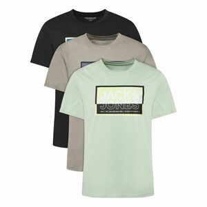 Jack&Jones 3 db póló Logan 12284754 Színes Regular Fit kép