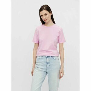 Pieces Póló Ria 17086970 Rózsaszín Regular Fit kép