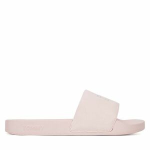 Papucs Tommy Jeans Flag Pool Slide Patent EN0EN02901 Rózsaszín kép