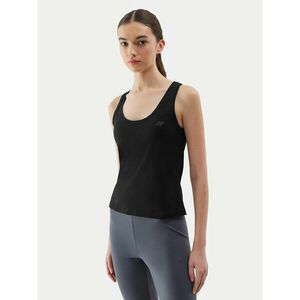 4F Felső 4FWSS24TSLEF041 Fekete Slim Fit kép