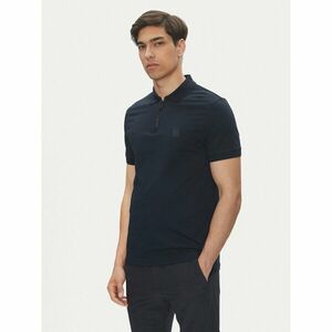 BOSS Pólóing Passerzip 50537507 Sötétkék Slim Fit kép