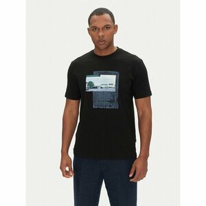 BOSS Póló Te_Ontheway 50539180 Fekete Regular Fit kép