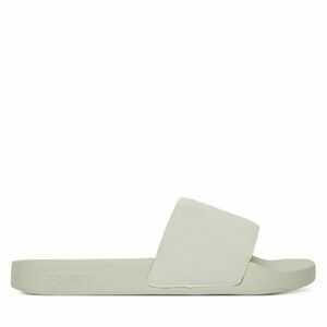 Papucs Tommy Jeans Flag Pool Slide Patent EN0EN02901 Zöld kép