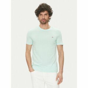 Tommy Jeans Póló DM0DM20363 Zöld Slim Fit kép