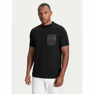 KARL LAGERFELD Póló 755041 553225 Fekete Regular Fit kép