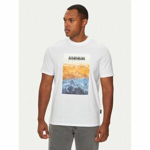Napapijri Póló S-Rollin NP0A4I3D Fehér Regular Fit kép