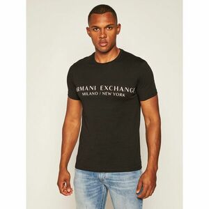 Armani Exchange Póló 8NZT72 Z8H4Z 1200 Fekete Slim Fit kép