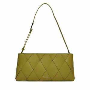 Táska Calvin Klein Ck Woven Elongated Shoulder Bag K60K612992 Zöld kép