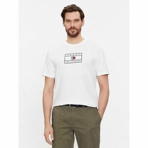 Tommy Hilfiger Póló Big Graphic MW0MW34204 Fehér Regular Fit kép
