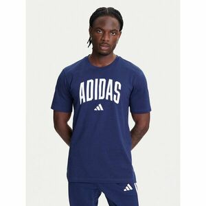 adidas Póló Collegiate Lineage Graphic JM6417 Kék Regular Fit kép