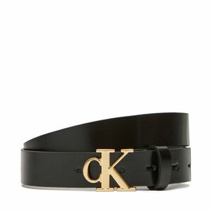 Női öv Calvin Klein Monogram Plaque Buckle 25Mm LV04K7017G Fekete kép