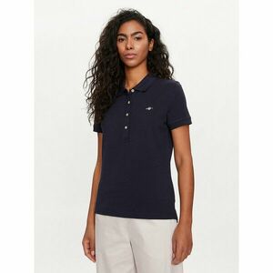 Gant Pólóing Shield 4200870 Sötétkék Slim Fit kép