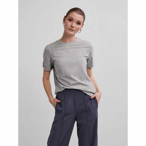Pieces Póló Ria 17086970 Szürke Regular Fit kép