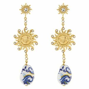 Fülbevaló Guess JUBE05 082JW Arany kép