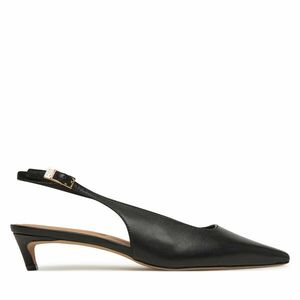 Szandál Tommy Hilfiger Squared Toe Kitten Slingback FW0FW08711 Fekete kép