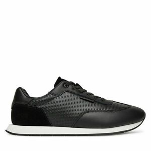 Sportcipők Calvin Klein Low Prof Runn Laceup Perf Lth HM0HM01871 Fekete kép