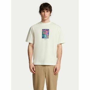 Selected Homme Póló Will 16097225 Ekru Relaxed Fit kép