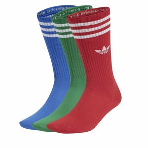3 pár uniszex hosszú szárú zokni adidas High Crew JJ1985 Színes kép