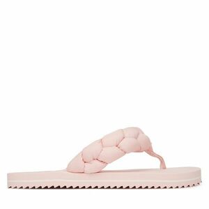 Flip-flops Tommy Jeans Braided Thong Beach Sandal EN0EN02877 Rózsaszín kép