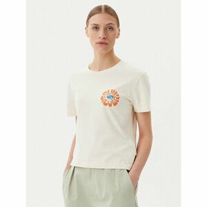 Quiksilver Póló EQWZT03181 Bézs Relaxed Fit kép