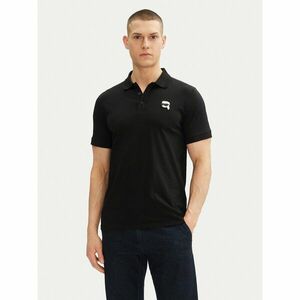 KARL LAGERFELD Pólóing 745710 500224 Fekete Regular Fit kép