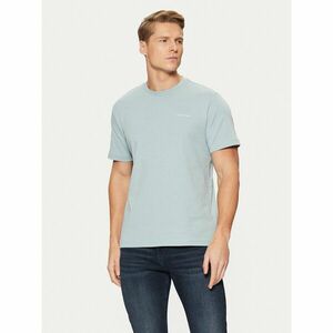Calvin Klein Póló Micro Logo Interlock T-Shirt K10K109894 Kék Regular Fit kép