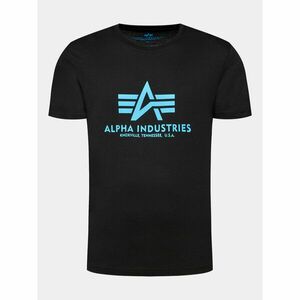 Alpha Industries Póló Basic 100501 Fekete Regular Fit kép