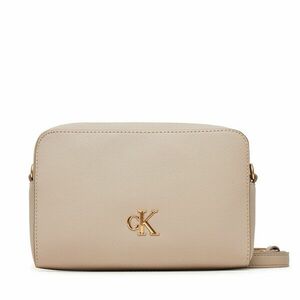 Táska Calvin Klein Jeans Minimal Monogram Ew Camera Bag LV04K3162G Ekru kép