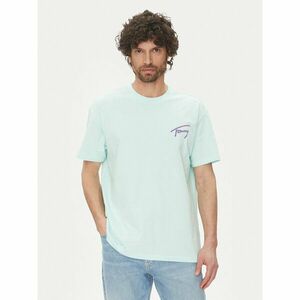 Tommy Jeans Póló Faded Graphic DM0DM20768 Zöld Relaxed Fit kép