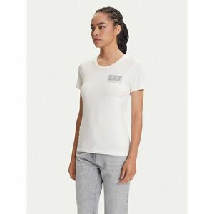 EA7 Emporio Armani Póló 7W000492 AF10373 U0005 Ekru Regular Fit kép