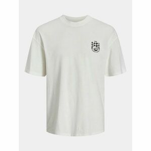 Jack&Jones Póló Dirk 12249223 Fehér Wide Fit kép