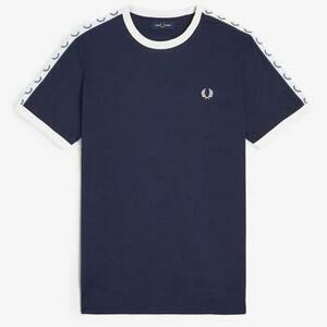 Pólók / Galléros Pólók Fred Perry TAPED RINGER T-SHIRT kép