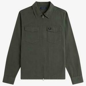 Kabátok Fred Perry TWILL ZIP-THROUGH OVERSHIRT kép