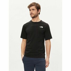The North Face Póló NF0A87NU Fekete Regular Fit kép