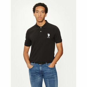 U.S. Polo Assn. Pólóing MUP3313 Fekete Regular Fit kép