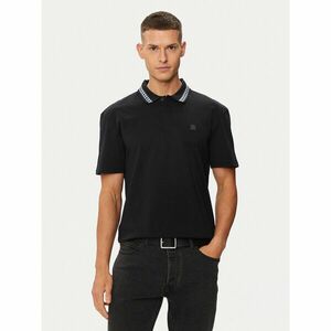 Hugo Pólóing Doucano 50510036 Fekete Regular Fit kép