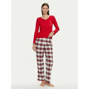 LAUREN RALPH LAUREN Pizsama ILN72374F Piros Regular Fit kép